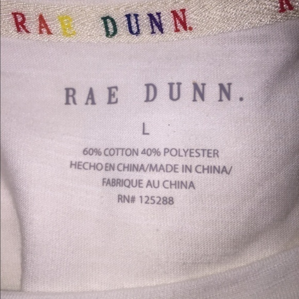 NWT Rae Dunn‎ PRIDE Shirt - Picture 11 of 13